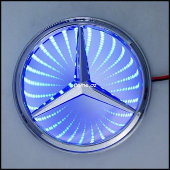 Автомобильный 3D LED логотип Mercedes